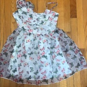 SHEIN butterfly dress